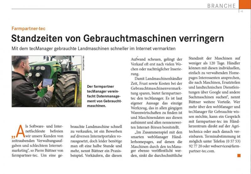 Gebrauchtmaschinenstandzeitenverringern Gebrauchtmaschinenstandzeitenverringern